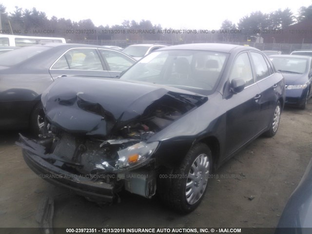 JF1GE61699H509949 - 2009 SUBARU IMPREZA 2.5I BLACK photo 2