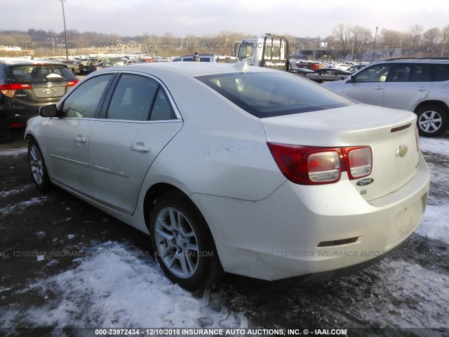 1G11C5SL5EF239928 - 2014 CHEVROLET MALIBU 1LT WHITE photo 3