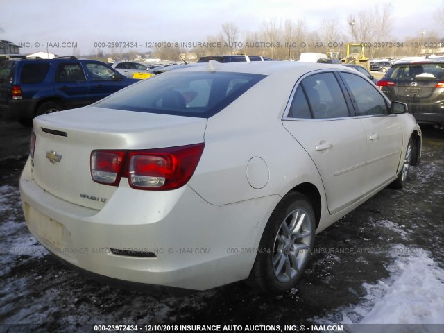 1G11C5SL5EF239928 - 2014 CHEVROLET MALIBU 1LT WHITE photo 4
