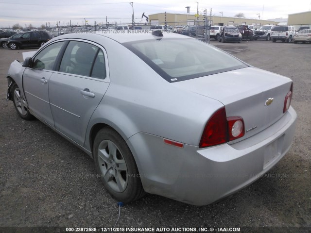 1G1ZB5E04CF187437 - 2012 CHEVROLET MALIBU LS SILVER photo 3