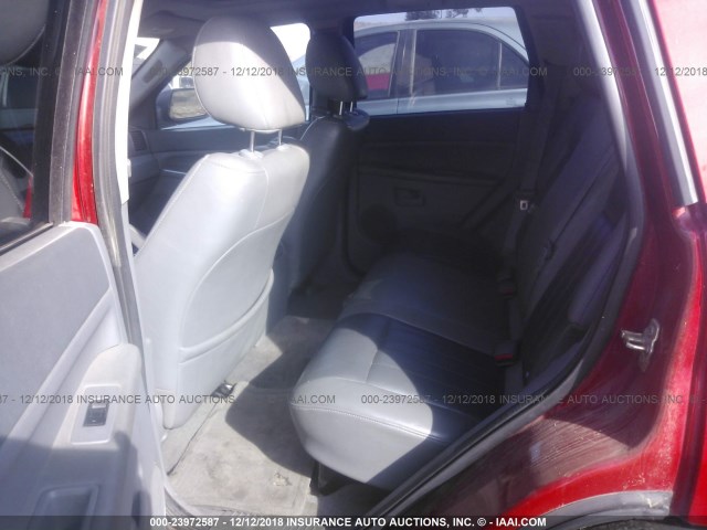 1J4GS48K65C658430 - 2005 JEEP GRAND CHEROKEE LAREDO/COLUMBIA/FREEDOM 红色 照片 8