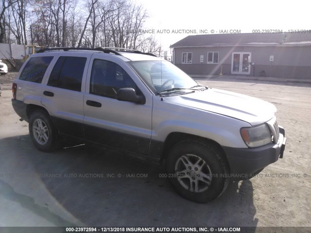 1J4GW48S44C283334 - 2004 JEEP GRAND CHEROKEE LAREDO/COLUMBIA/FREEDOM 银色 照片 1