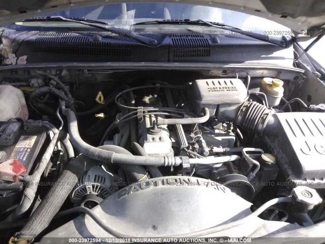 1J4GW48S44C283334 - 2004 JEEP GRAND CHEROKEE LAREDO/COLUMBIA/FREEDOM 银色 照片 10