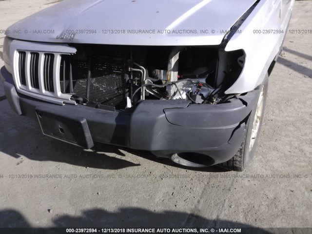 1J4GW48S44C283334 - 2004 JEEP GRAND CHEROKEE LAREDO/COLUMBIA/FREEDOM 银色 照片 6