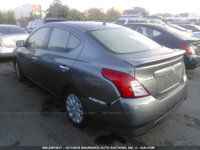 3N1CN7AP5GL832887 - 2016 NISSAN VERSA S/S PLUS/SV/SL GRAY photo 3