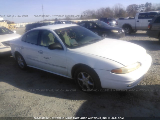 1G3NK52F73C164394 - 2003 OLDSMOBILE ALERO GX WHITE photo 1