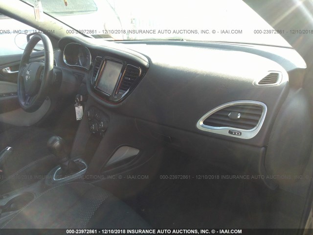 1C3CDFBB5ED906815 - 2014 DODGE DART SXT GRAY photo 5