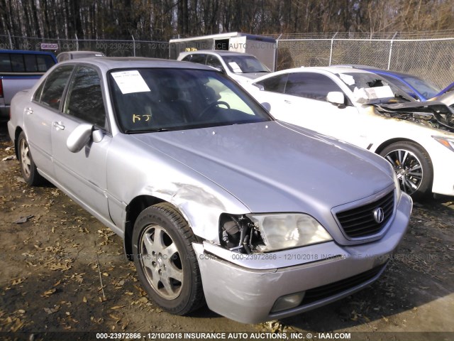 JH4KA96532C005674 - 2002 ACURA 3.5RL SILVER photo 6