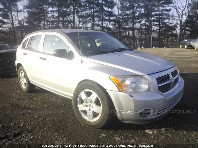 1B3HB48B38D768765 - 2008 DODGE CALIBER SXT SILVER photo 1