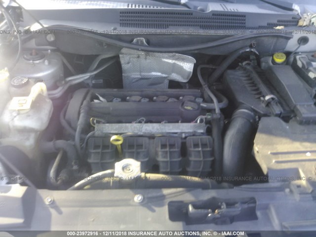 1B3HB48B38D768765 - 2008 DODGE CALIBER SXT SILVER photo 10