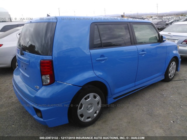 JTLZE4FE0B1139291 - 2011 TOYOTA SCION XB Көк фото 4
