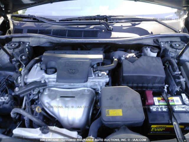 4T1BF1FK3EU383160 - 2014 TOYOTA CAMRY L/SE/LE/XLE 深蓝色 照片 10