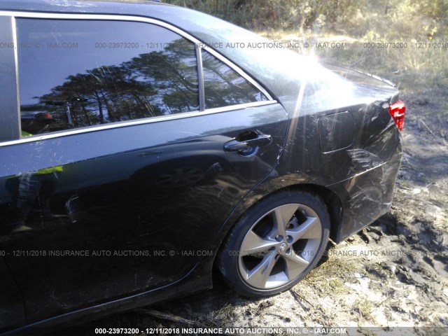 4T1BF1FK3EU383160 - 2014 TOYOTA CAMRY L/SE/LE/XLE 深蓝色 照片 6