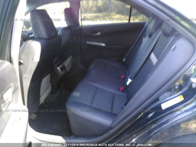 4T1BF1FK3EU383160 - 2014 TOYOTA CAMRY L/SE/LE/XLE 深蓝色 照片 8