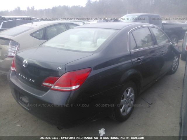 4T1BK36B27U240484 - 2007 TOYOTA AVALON XL/XLS/TOURING/LIMITED BLACK photo 4