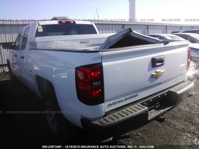 1GCRCNEC3HZ324288 - 2017 CHEVROLET SILVERADO C1500/C1500  LS WHITE photo 3