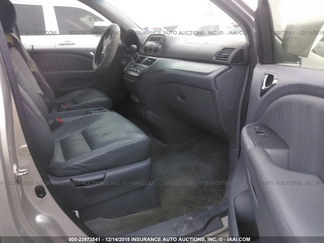 5FNRL38667B424982 - 2007 HONDA ODYSSEY EXL GRAY photo 5