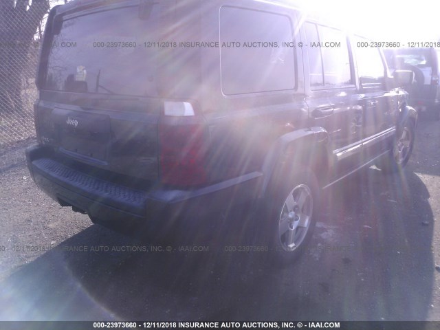 1J4RG4GK0AC115645 - 2010 JEEP COMMANDER SPORT Schwarz Foto 4