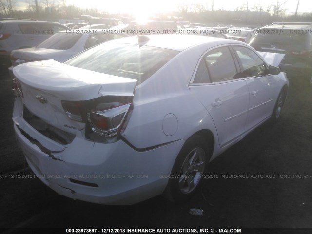 1G11B5SL1FF283834 - 2015 CHEVROLET MALIBU LS Ақ фото 4