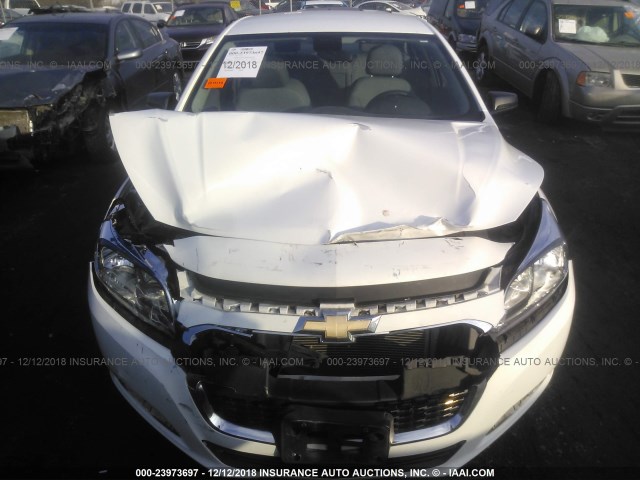 1G11B5SL1FF283834 - 2015 CHEVROLET MALIBU LS Ақ фото 6
