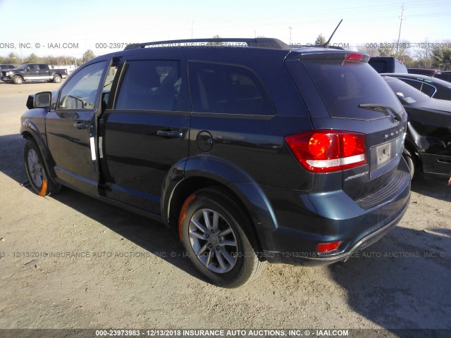 3C4PDCBG4FT524780 - 2015 DODGE JOURNEY SXT Navy photo 3