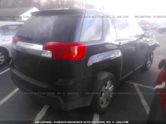 2GKALMEK6F6358415 - 2015 GMC TERRAIN SLE BLACK photo 4