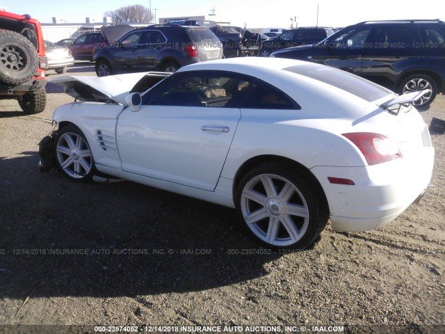 1C3AN69L95X028470 - 2005 CHRYSLER CROSSFIRE LIMITED WHITE photo 3