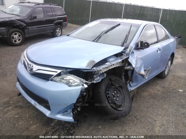 4T4BF1FK4DR294458 - 2013 TOYOTA CAMRY L/SE/LE/XLE 浅蓝色 照片 2