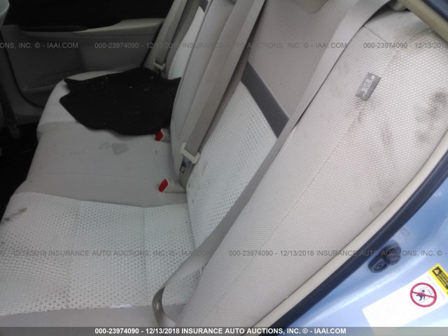 4T4BF1FK4DR294458 - 2013 TOYOTA CAMRY L/SE/LE/XLE 浅蓝色 照片 8