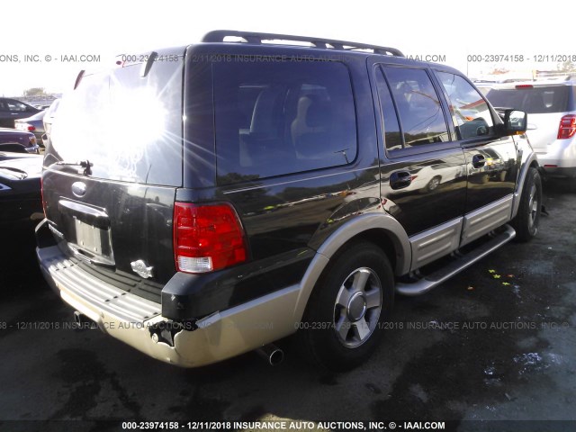 1FMFU17546LA96787 - 2006 FORD EXPEDITION EDDIE BAUER BLACK photo 4