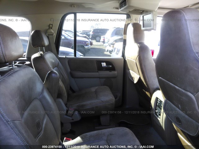 1FMFU17546LA96787 - 2006 FORD EXPEDITION EDDIE BAUER BLACK photo 8