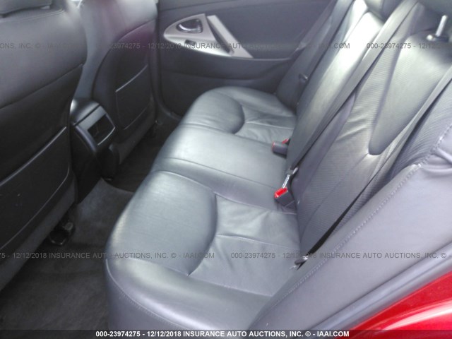 4T1BF3EK0BU173561 - 2011 TOYOTA CAMRY SE/LE/XLE RED photo 8