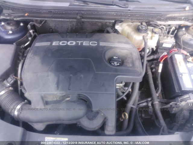 1G1ZH57B59F103518 - 2009 CHEVROLET MALIBU 1LT 深蓝色 照片 10