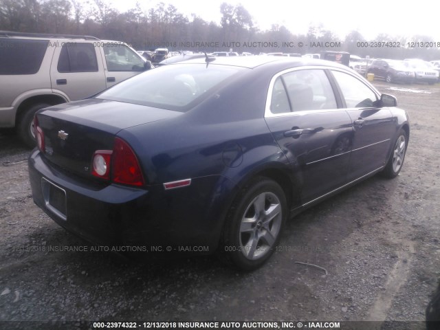 1G1ZH57B59F103518 - 2009 CHEVROLET MALIBU 1LT 深蓝色 照片 4