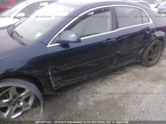1G1ZH57B59F103518 - 2009 CHEVROLET MALIBU 1LT 深蓝色 照片 6