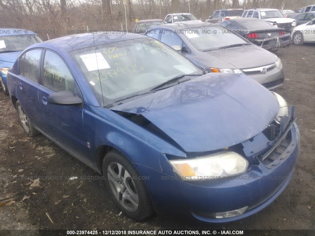 1G8AL52F45Z135926 - 2005 SATURN ION LEVEL 3 BLUE photo 1