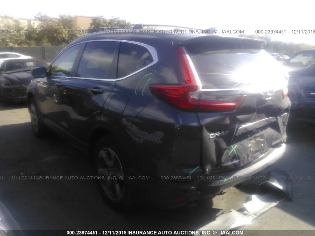 2HKRW2H80HH630899 - 2017 HONDA CR-V EXL GRAY photo 3