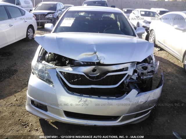 4T1BE46K37U135420 - 2007 TOYOTA CAMRY NEW GENERAT CE/LE/XLE/SE SILVER photo 6