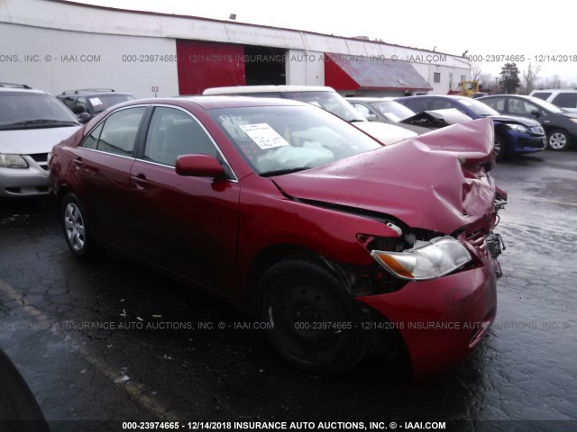 4T1BE46K49U350470 - 2009 TOYOTA CAMRY SE/LE/XLE RED photo 1