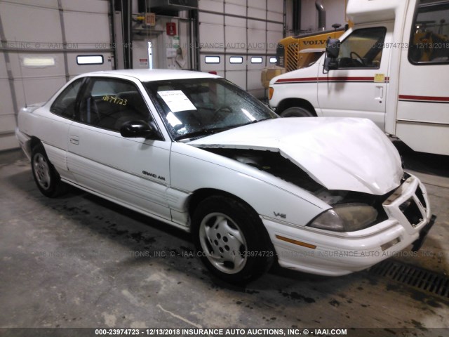 1G2NE15M6SM592951 - 1995 PONTIAC GRAND AM SE WHITE photo 1