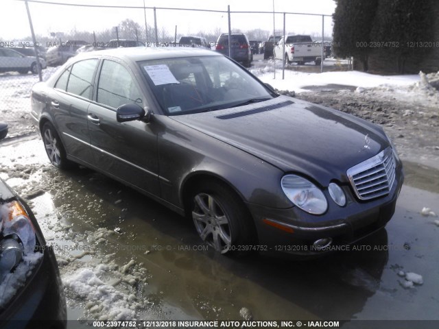 WDBUF87X98B344670 - 2008 MERCEDES-BENZ E 350 4MATIC GRAY photo 1