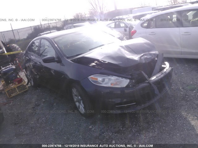 1C3CDFBA7DD215016 - 2013 DODGE DART SXT BLUE photo 1