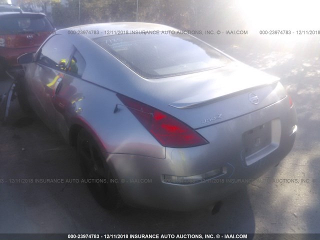 JN1AZ34E45M650809 - 2005 NISSAN 350Z COUPE GRAY photo 3