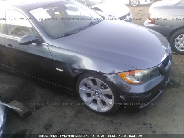 WBAVB33586PS17513 - 2006 BMW 330 I GRAY photo 6