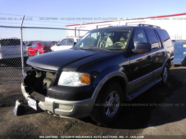 1FMPU18545LA26515 - 2005 FORD EXPEDITION EDDIE BAUER GRAY photo 2