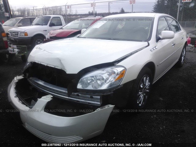 1G4HD57M29U120591 - 2009 BUICK LUCERNE CXL CREAM photo 2