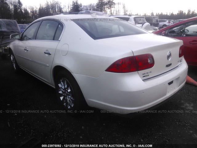 1G4HD57M29U120591 - 2009 BUICK LUCERNE CXL CREAM photo 3