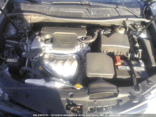 4T1BF1FK4EU870299 - 2014 TOYOTA CAMRY L/SE/LE/XLE 黑色 照片 10