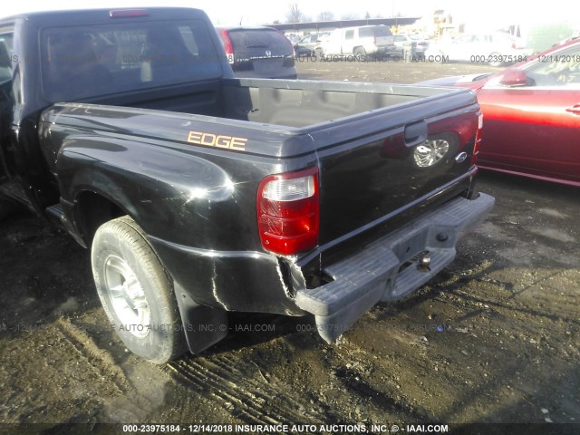 1FTYR10UX4PA42559 - 2004 FORD RANGER BLACK photo 8