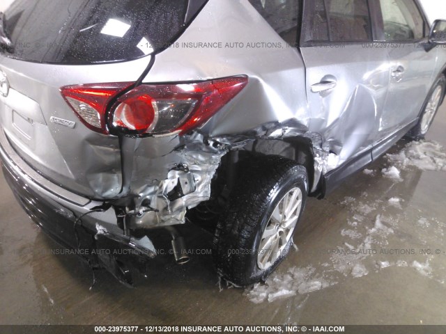 JM3KE2CY3E0343925 - 2014 MAZDA CX-5 TOURING Серебристый фото 6